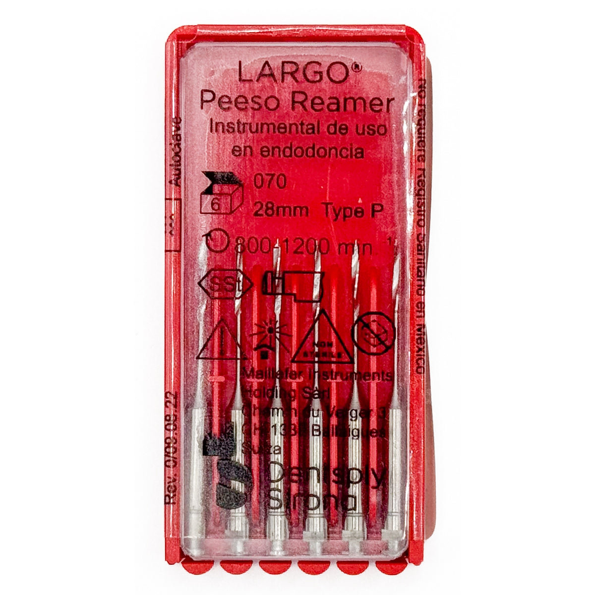 Largo Peeso 28 mm Dentsply c/6