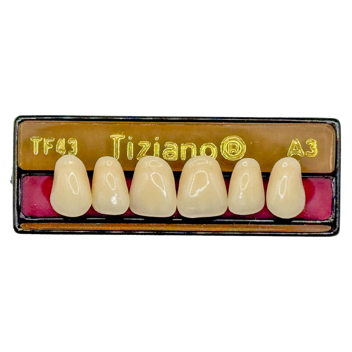 Dientes Tiziano superior anterior