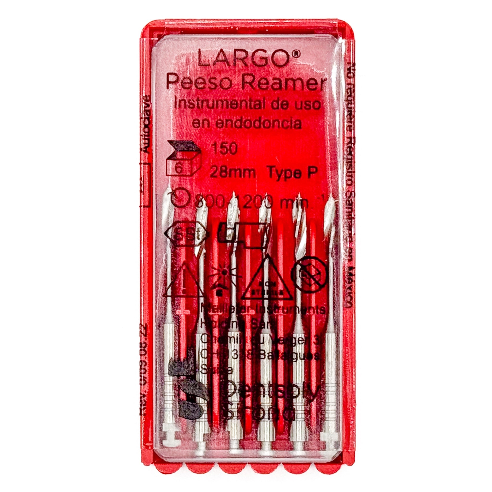 Largo peeso no. 5 (28 mm.) c/6 (dentsply)