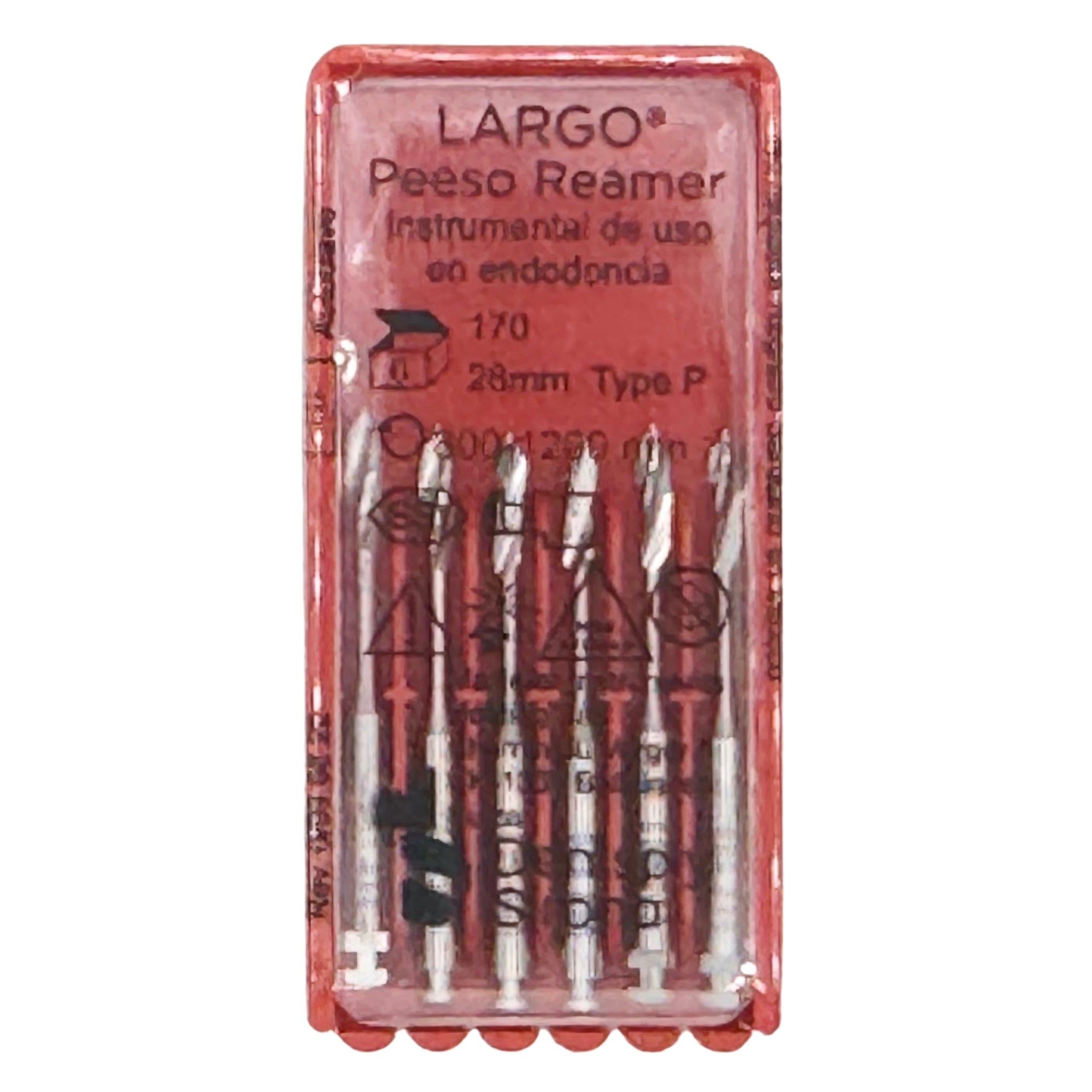 Largo peeso no. 6 (28 mm.) c/6 (dentsply)