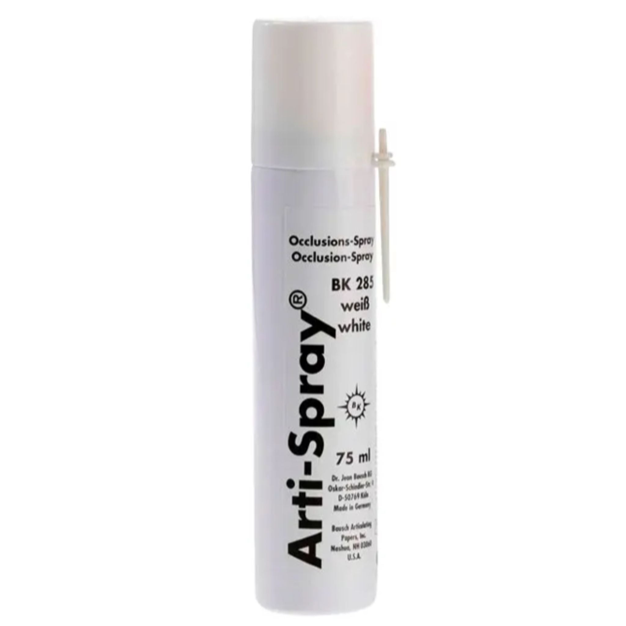 Spray para marcar punto arti-spray bausch blanco