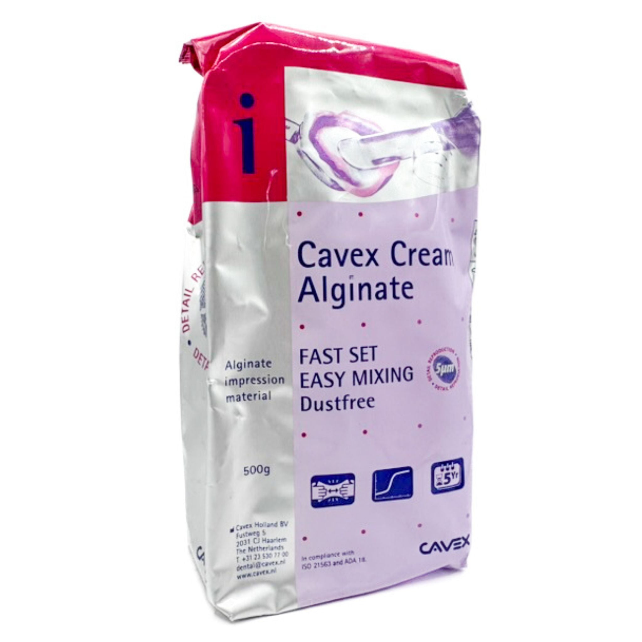 Alginato cream rapido 500gr cavex
