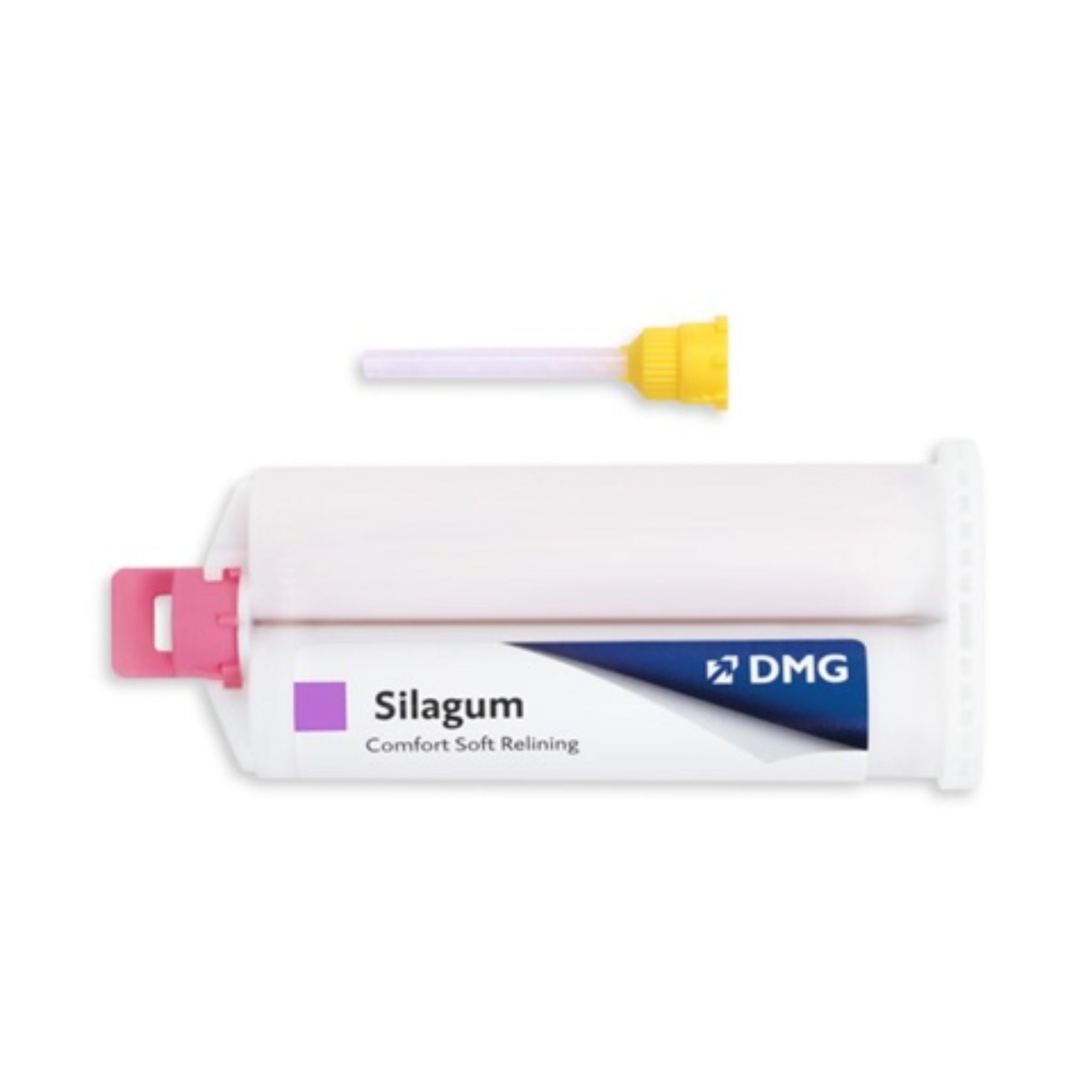Silagum comfort - material de rebase blando en vps 1x50 ml y 12 puntas