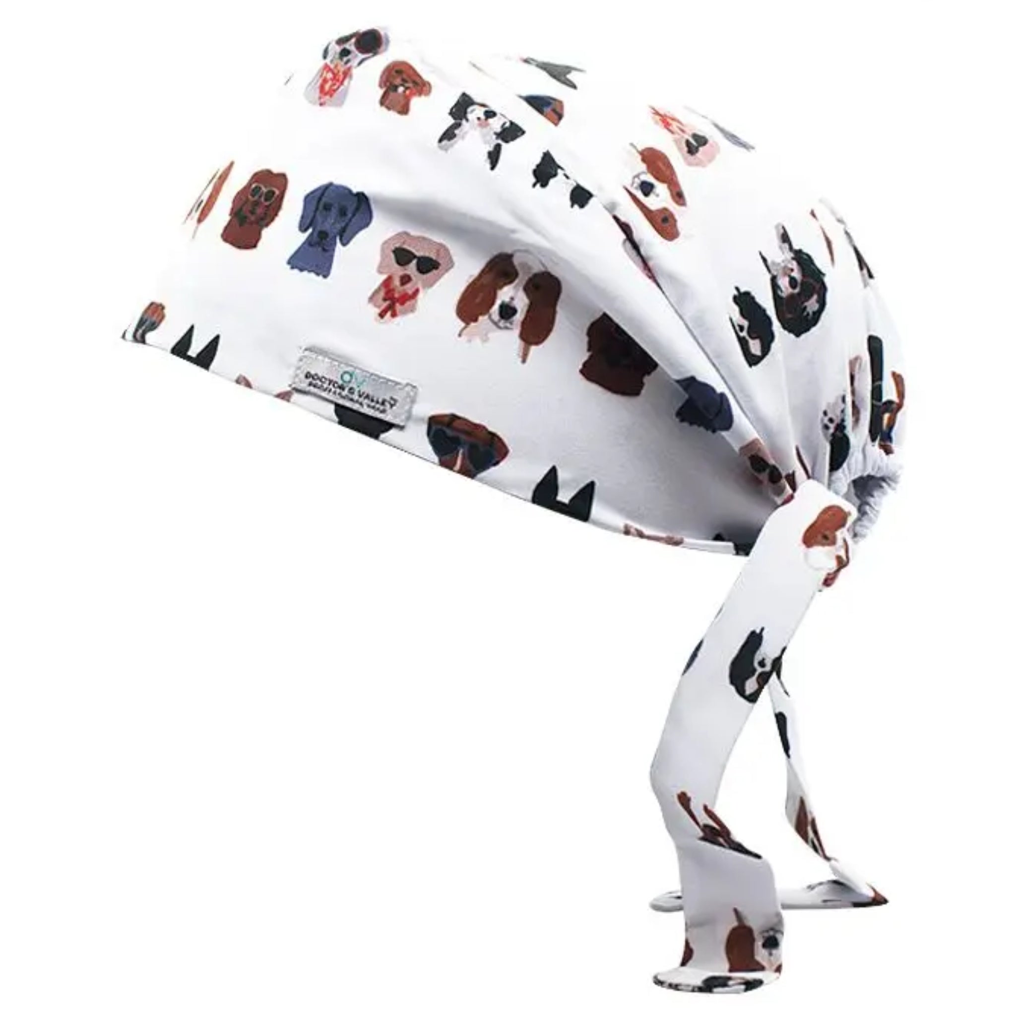 Cofia de tela perros