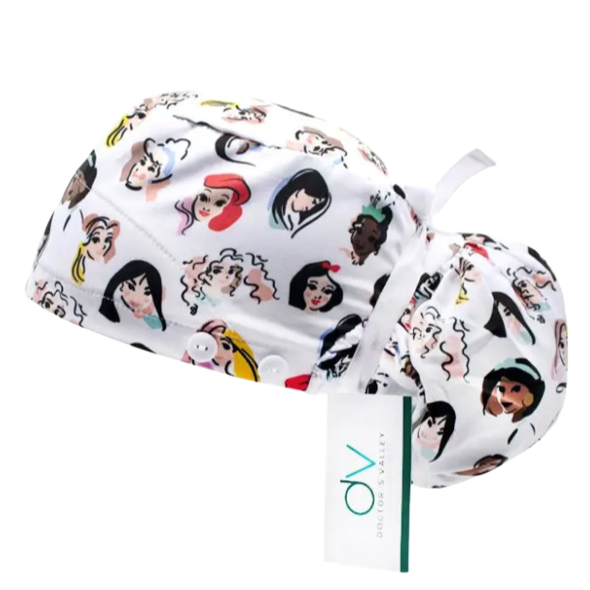 Cofia premium princesas con chongo (doctors valley)