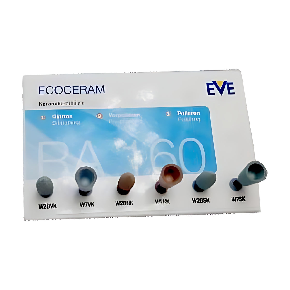 Ecoceram set para ceramica ra 160 c/6 pz p26d