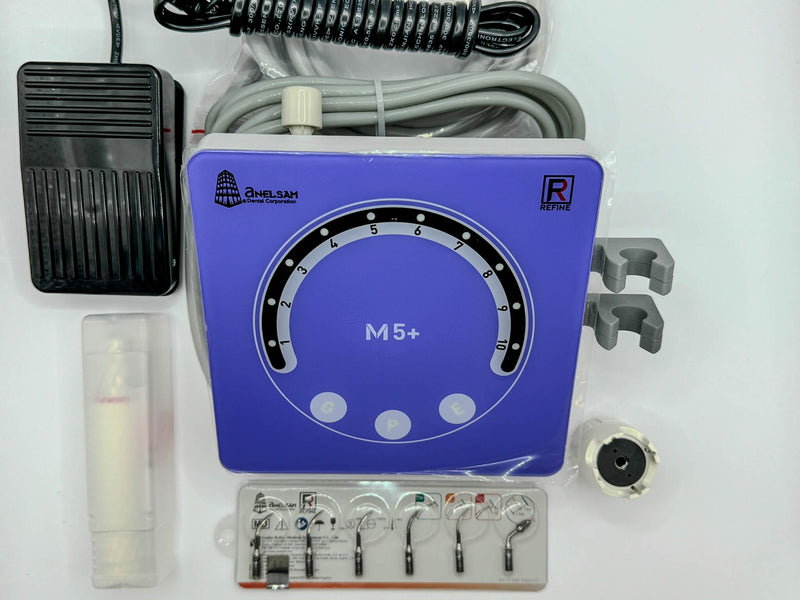 Escariador ultrasonico m5 morado anelsam (garantia de 1 año)