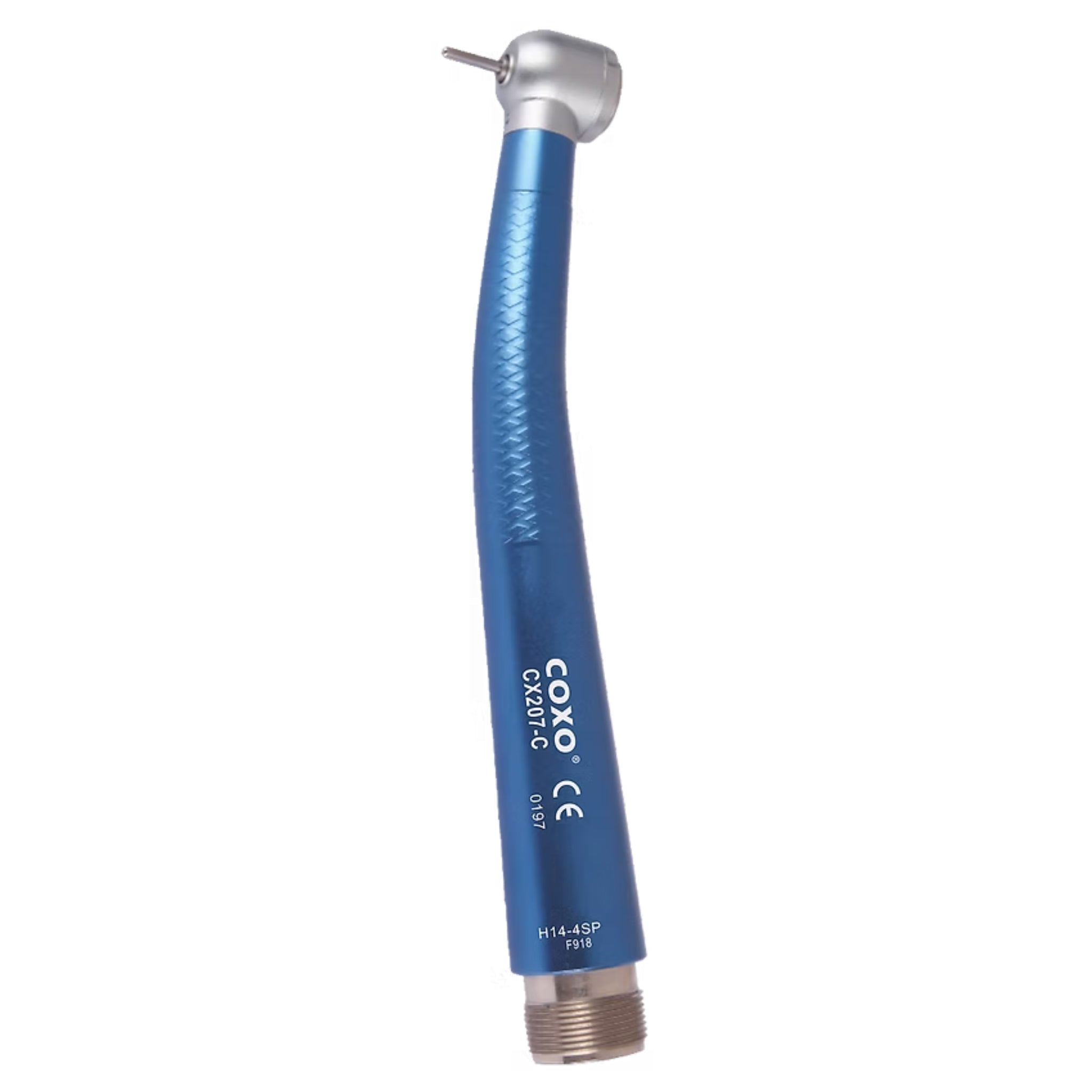 Pieza de alta balero ceramico push buttton azul