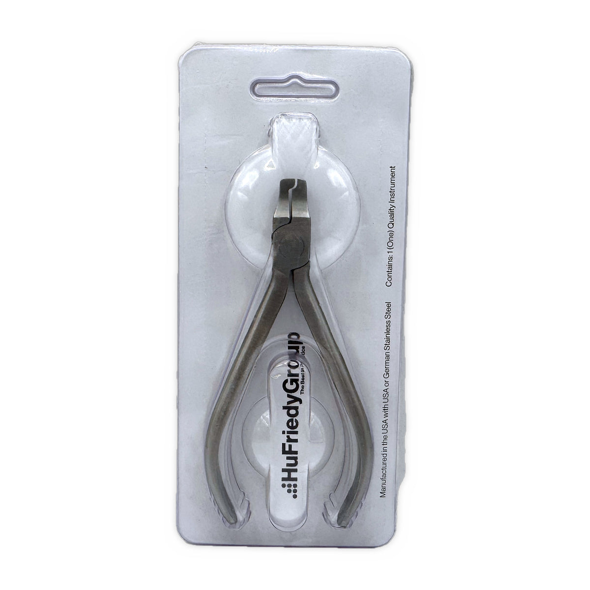 Pinza para adaptación de bandas Hu-Friedy en su empaque