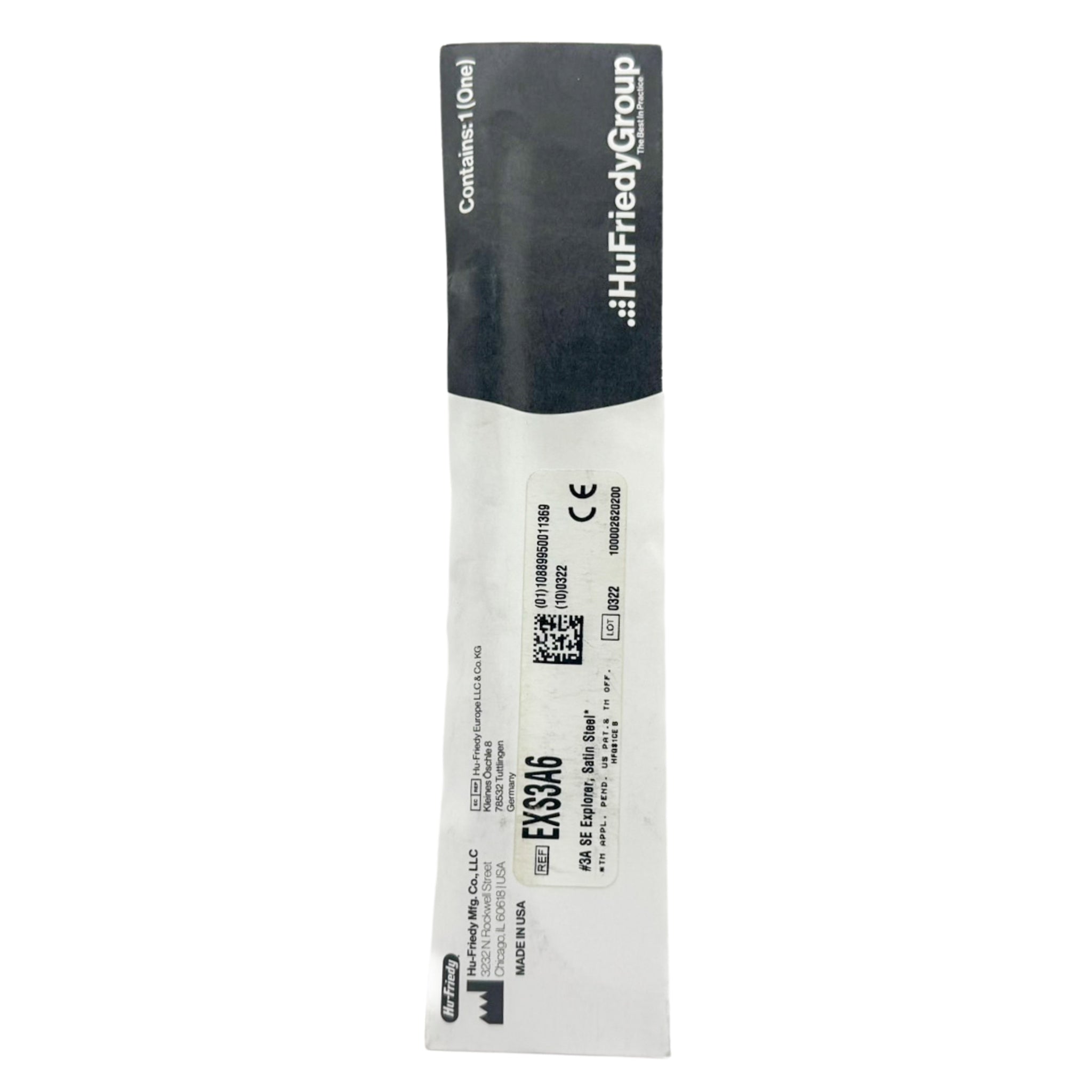 Explorador 3a extremo unico mango 6 hu-friedy