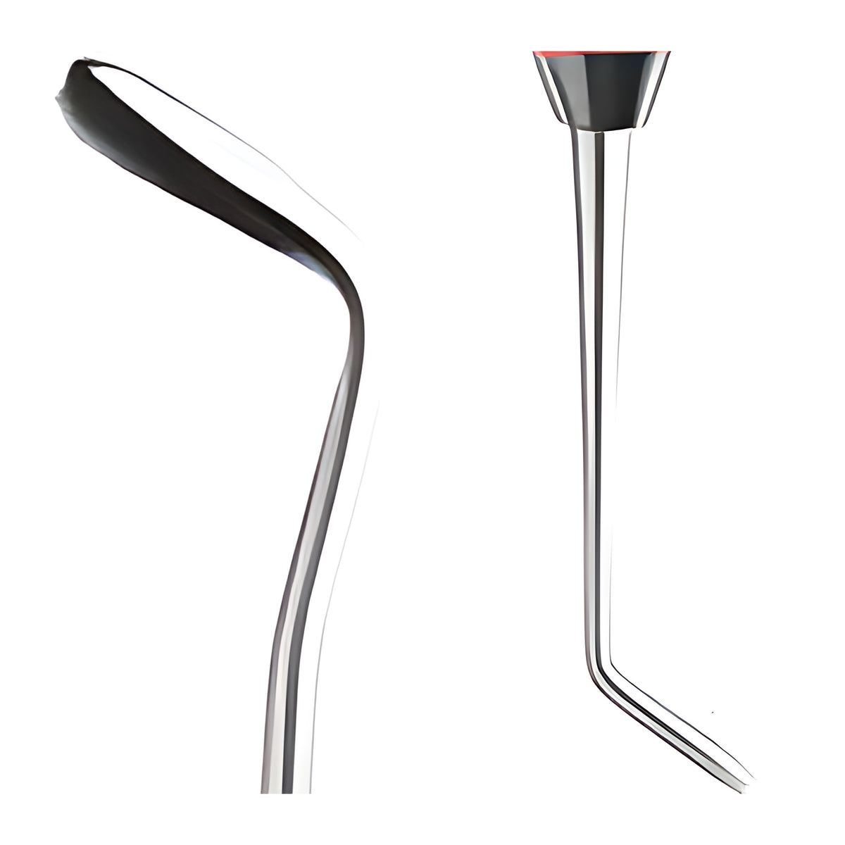 Espatula acero inox. dietschi 5/6 para resina mango 8 - detalle