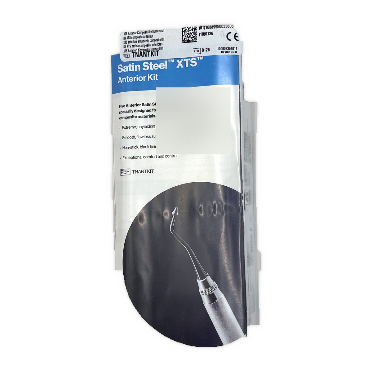 Kit espatulas anteriores p/resina (5pz) hu-friedy (empaque)