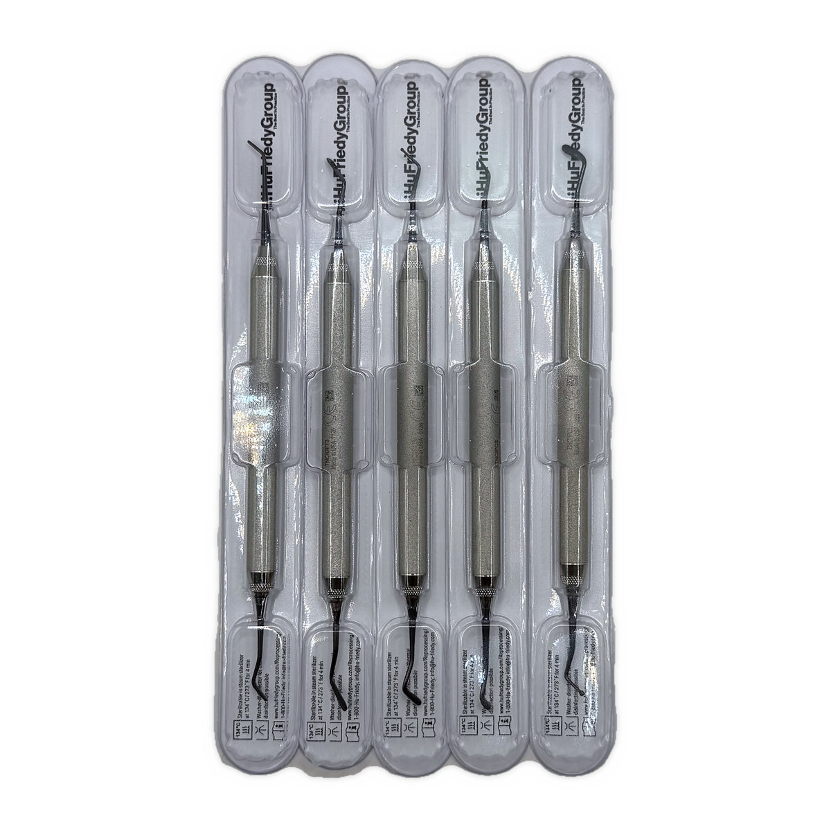 Kit espatulas anteriores p/resina (5pz) hu-friedy