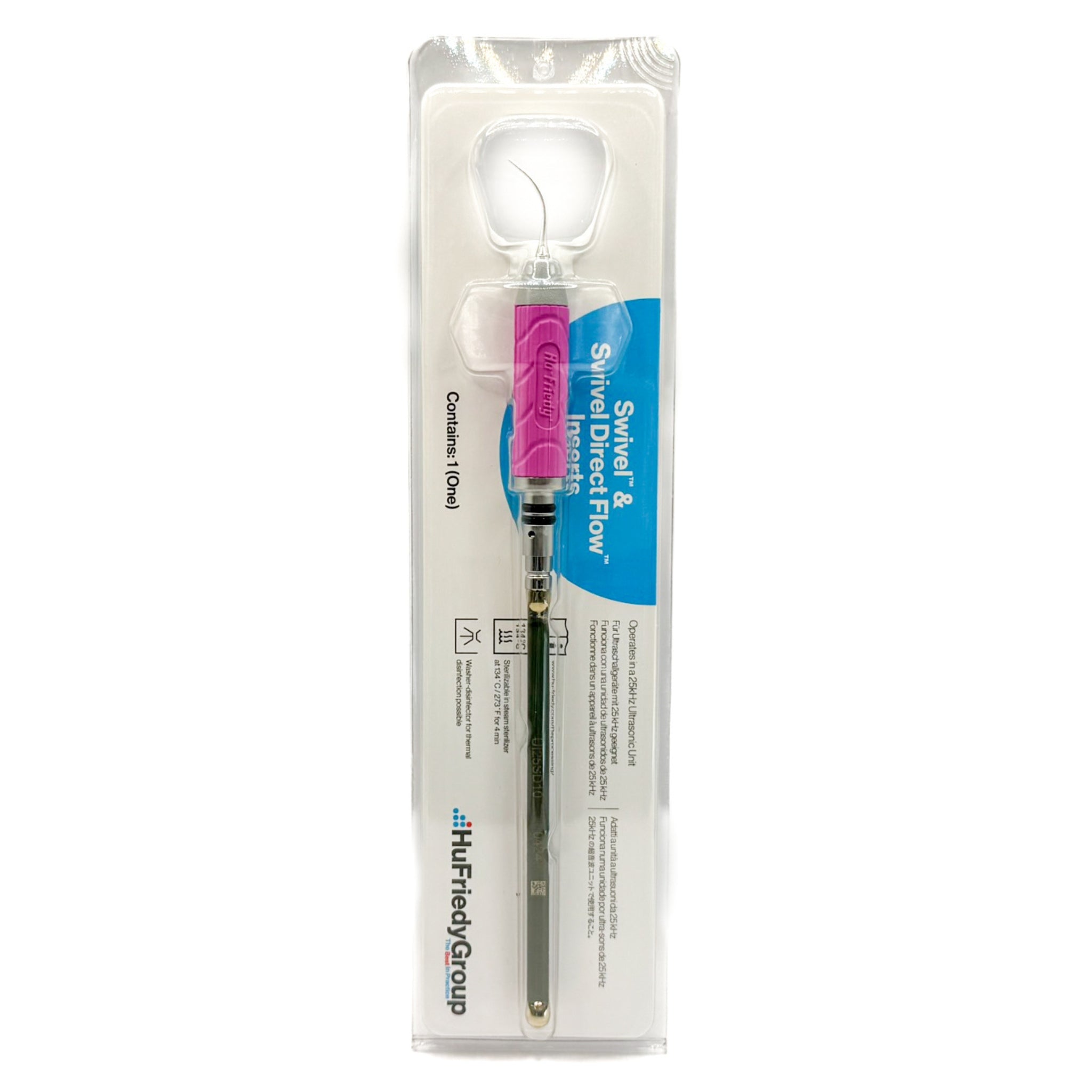 Inserto 25k/sd10 universal mango giratorio (rosa/gris)