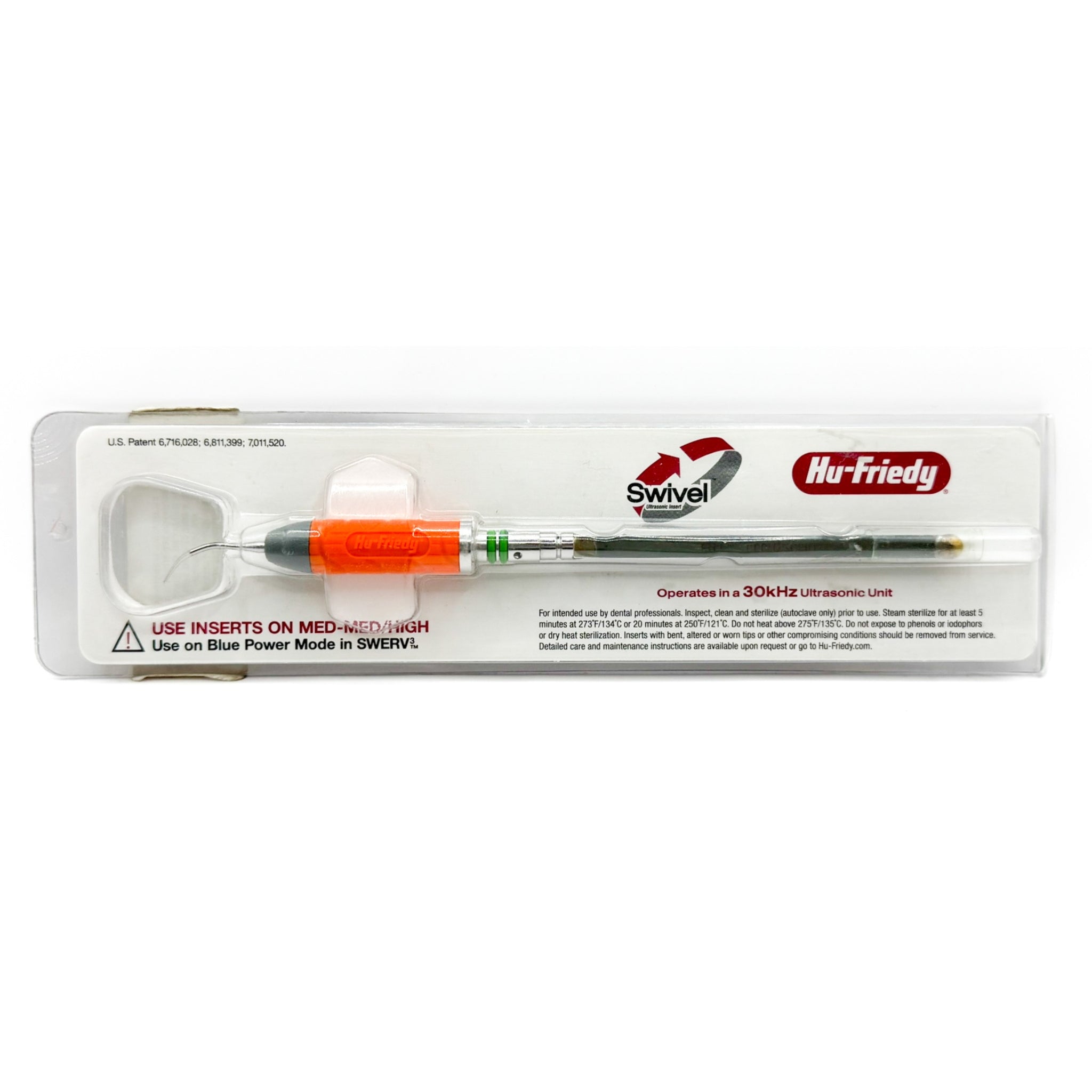 Inserto 30k/sd1000 triple hoja (naranja/gris)