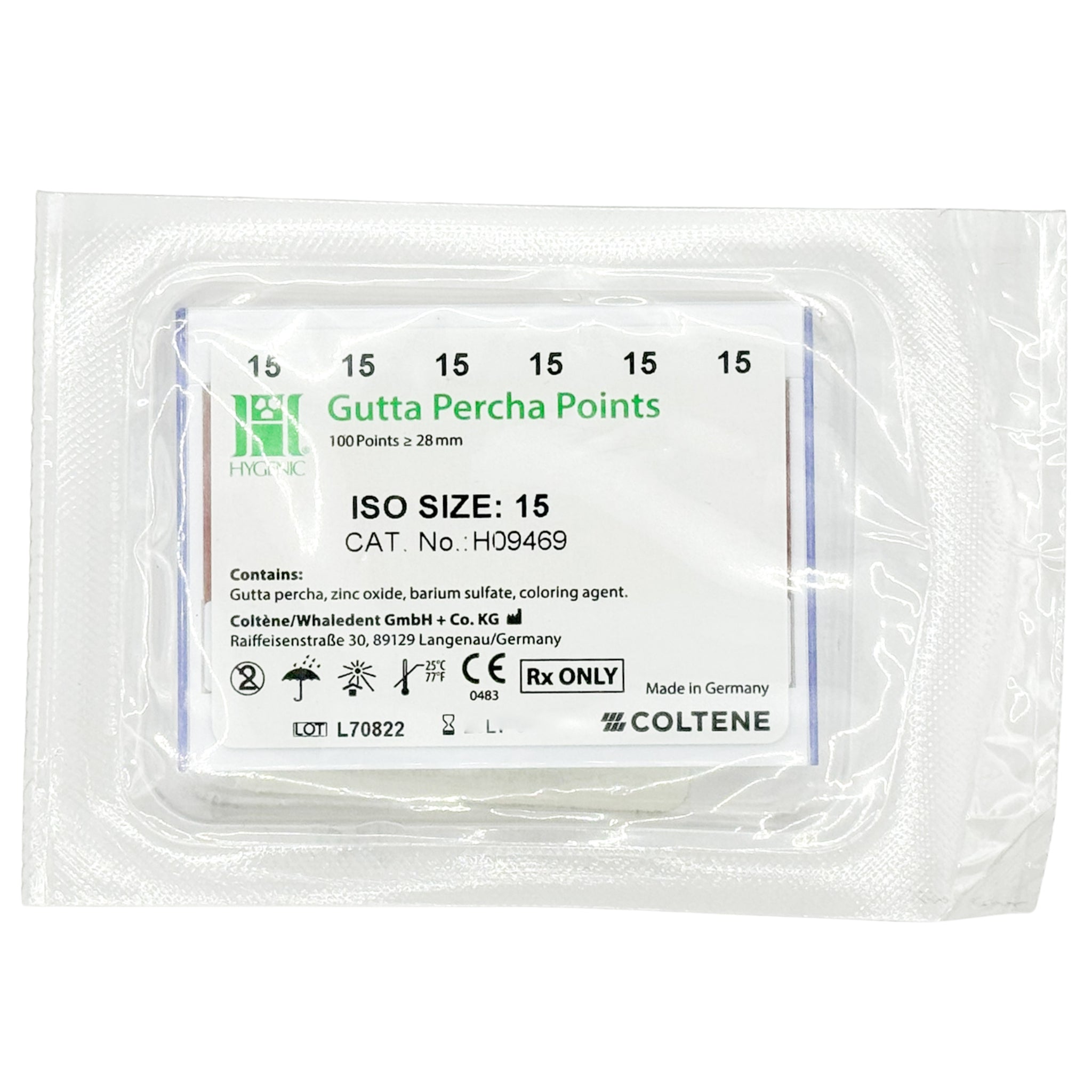 Puntas de gutapercha Hygenic Coltene