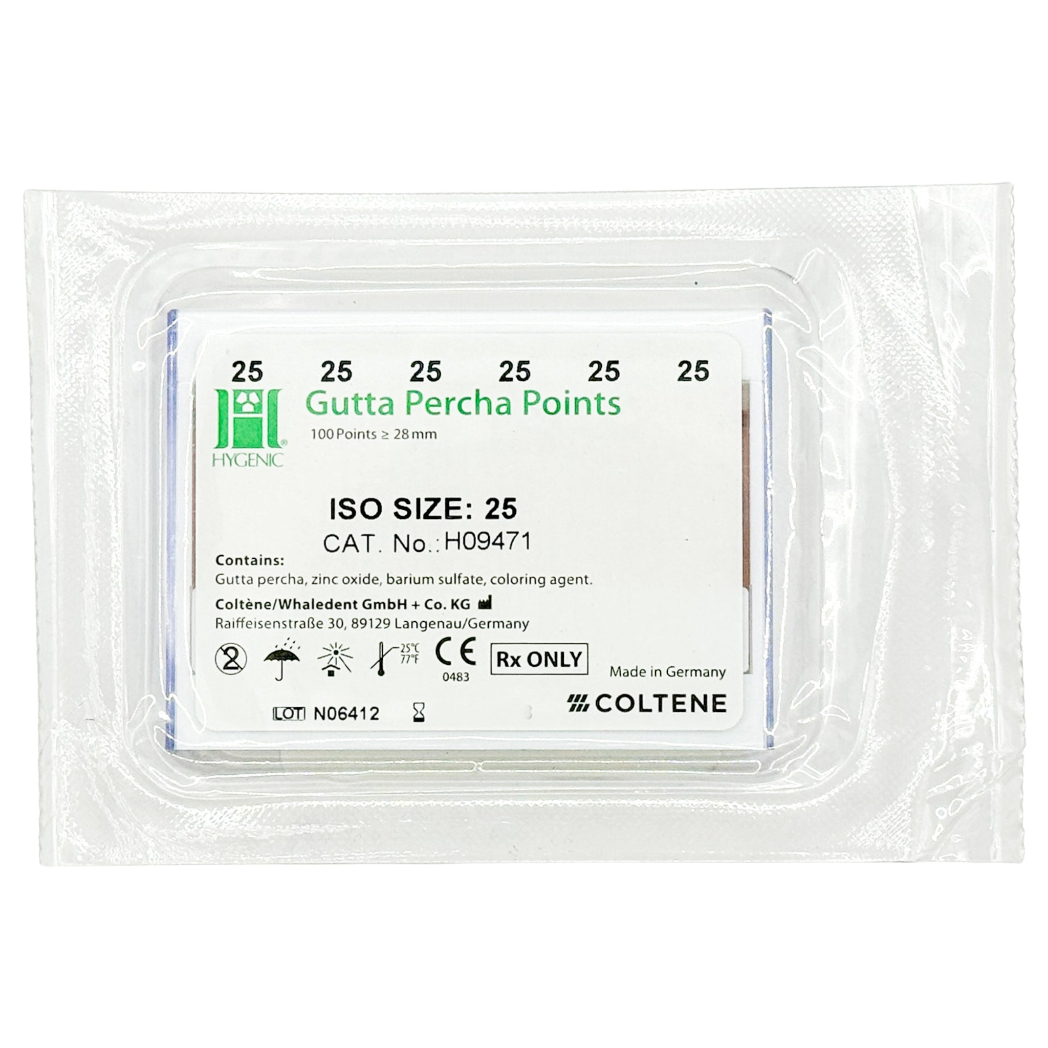 Puntas de gutapercha Hygenic Coltene