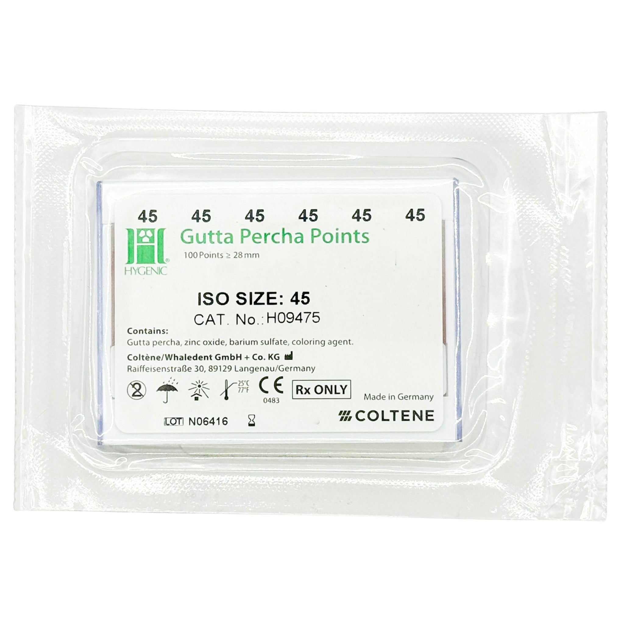 Puntas de gutapercha Hygenic Coltene
