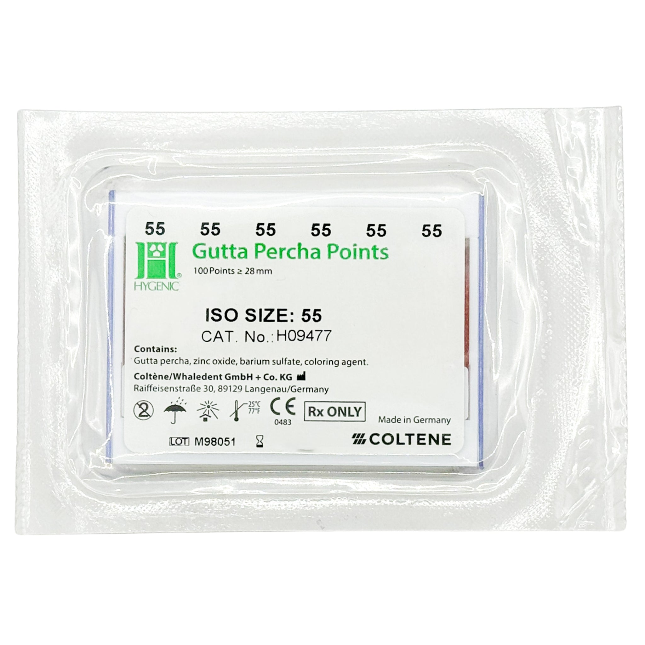 Puntas de gutapercha Hygenic Coltene