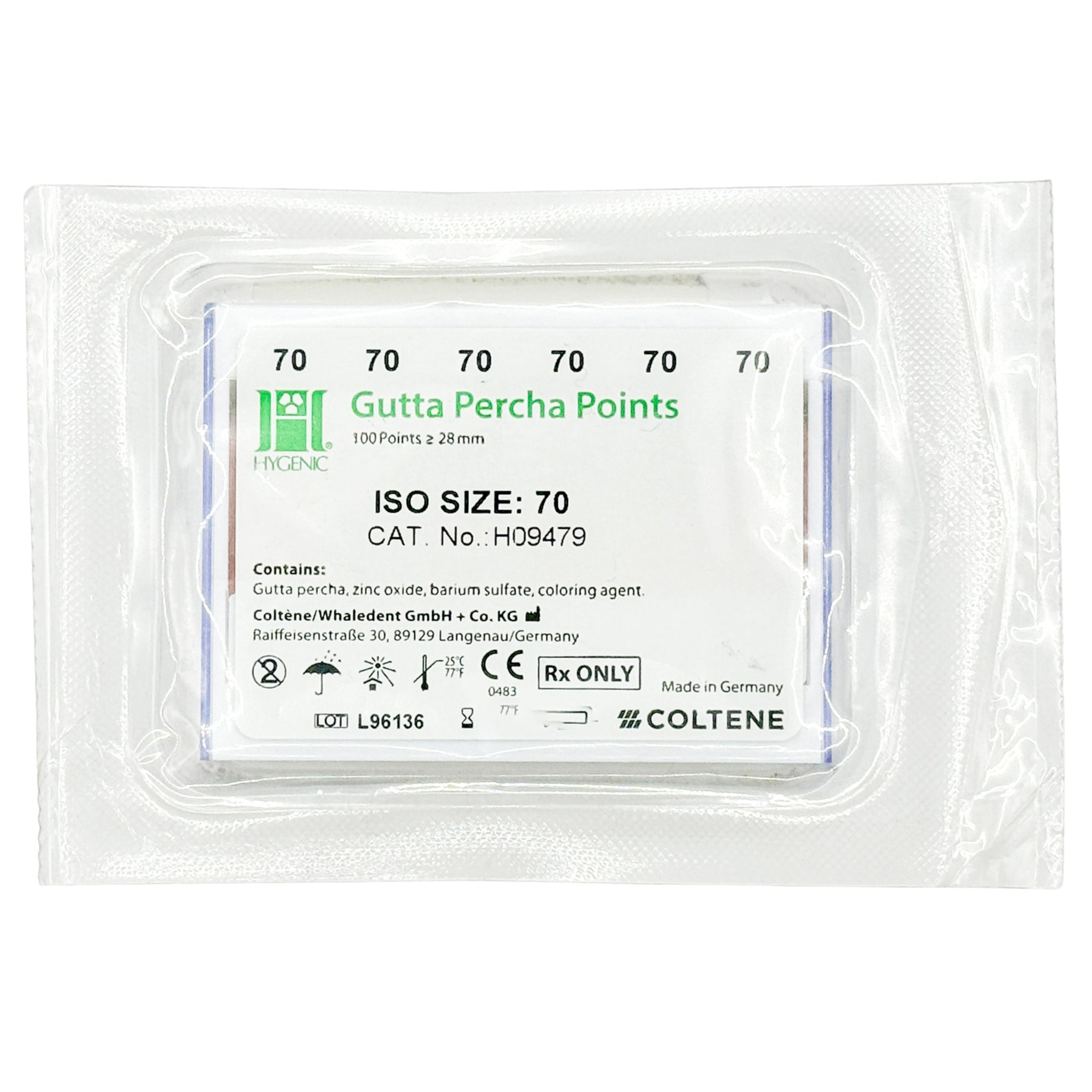 Puntas de gutapercha Hygenic Coltene