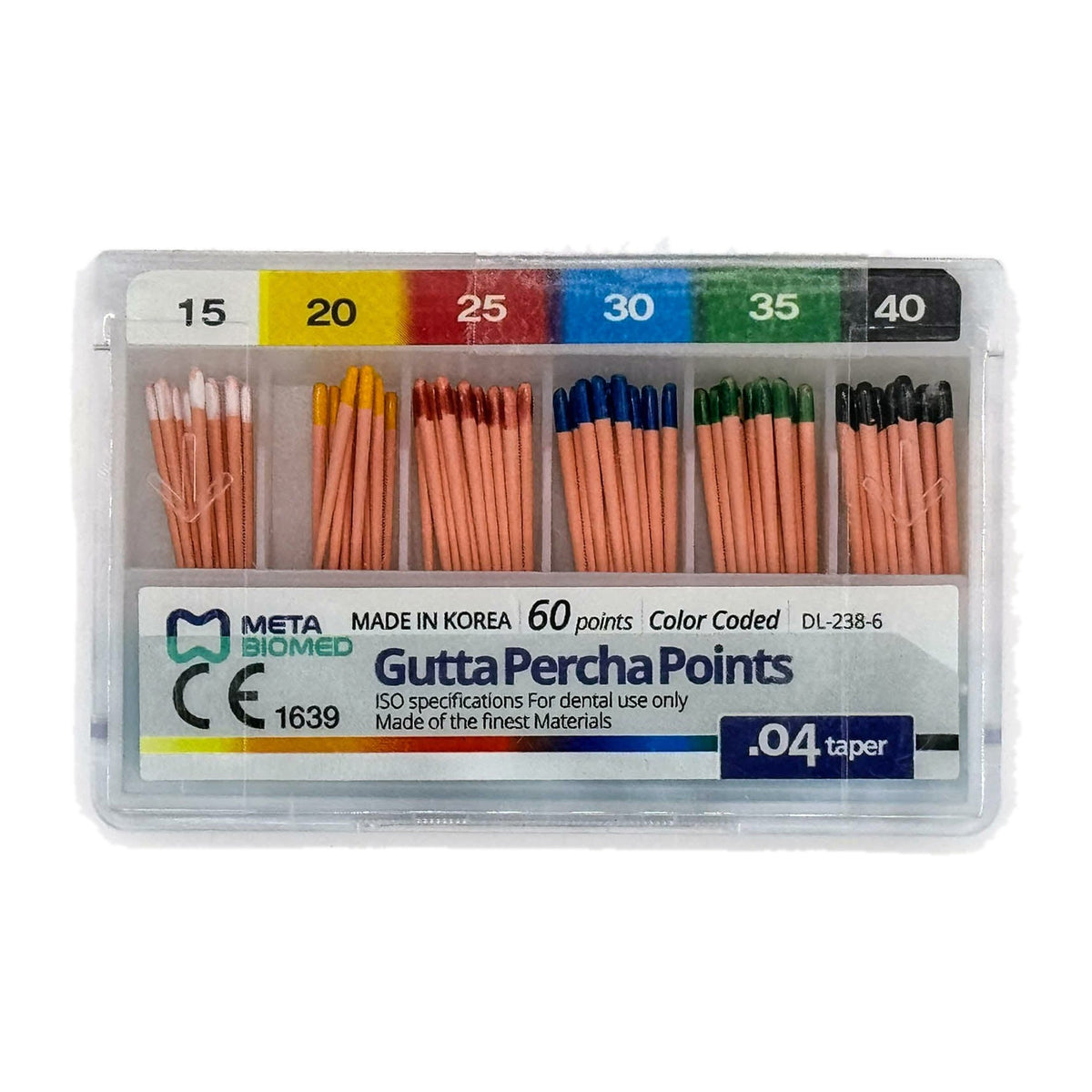 Gutapercha metabiomed E&Q plus (.04) 15-40