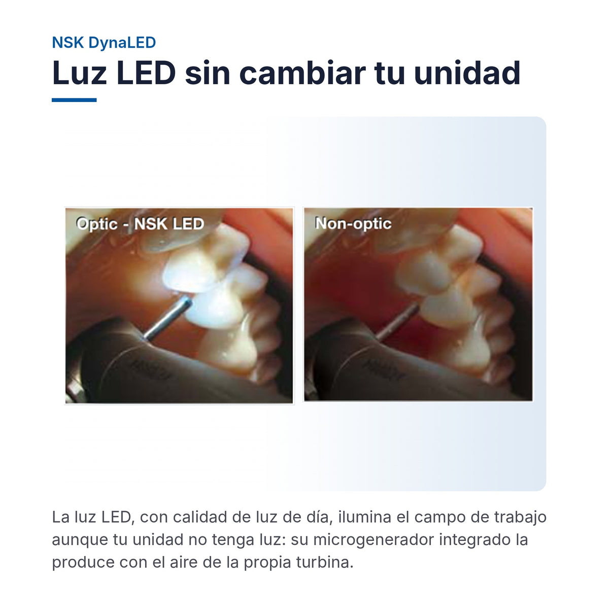 NSK DynaLED: luz LED sin cambiar tu unidad