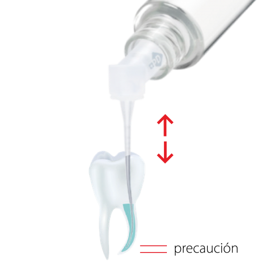 Irriflex aguja flexible p/irrigacion de conducto c/1 pz