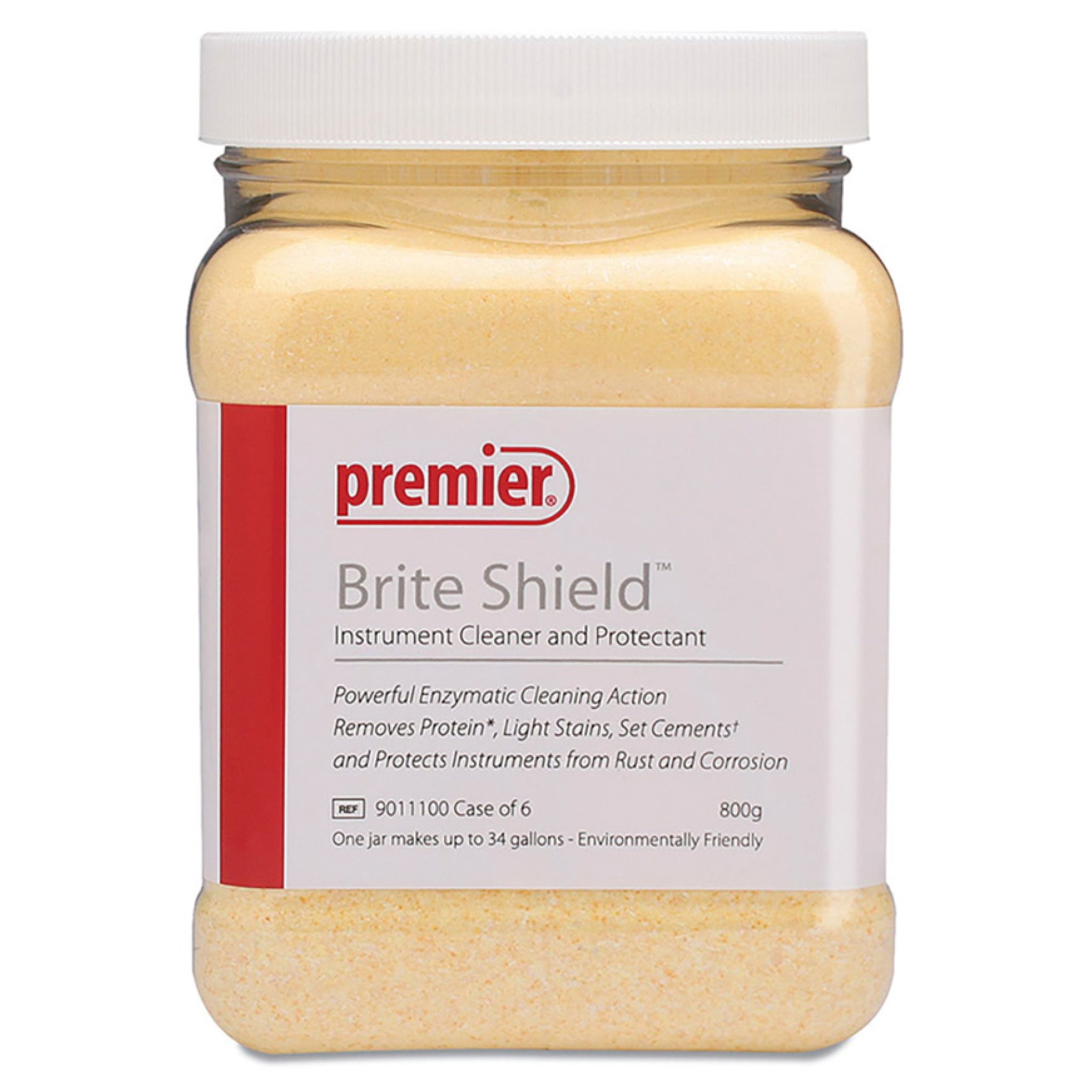 Brite shield - detergente para limpieza de instrumental bote de 800 gr