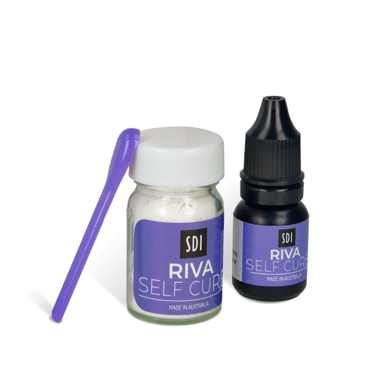 Riva sc a2 med - ionomero de vidrio autocurable restaurador polvo 10g liquido 5.2ml — SKU S-RIVASCPL10A2 — foto 3