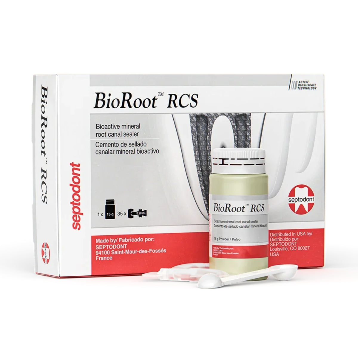 BioRoot RCS cemento sellador de conductos