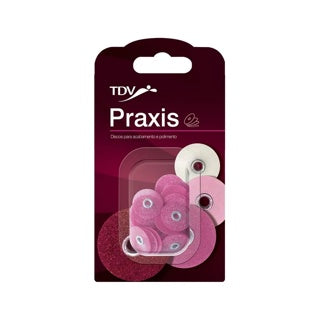 Praxis repuesto 1/2' - 30 discos de lija surtidos