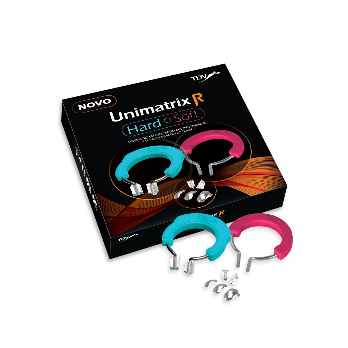 Unimatrix TDV — r - 50 matrices surtidas + 2 anillos (duro y suave — SKU T-4124R — foto 1