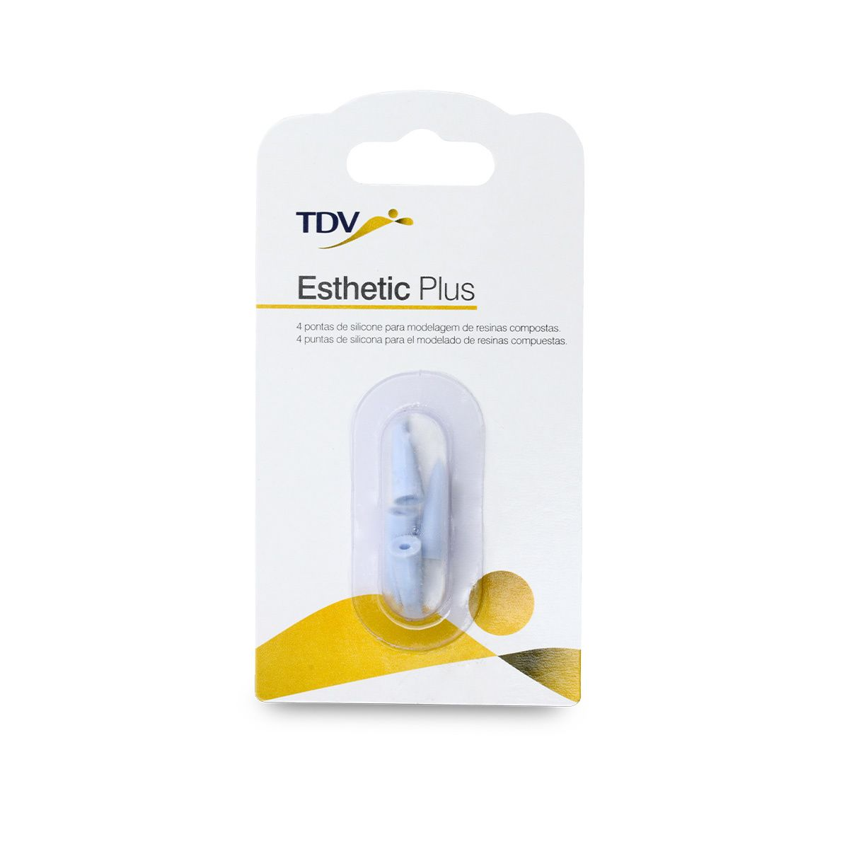 Esthetic plus repuesto- 4 puntas semiduras p/modelar resina — SKU T-4207 — foto 3