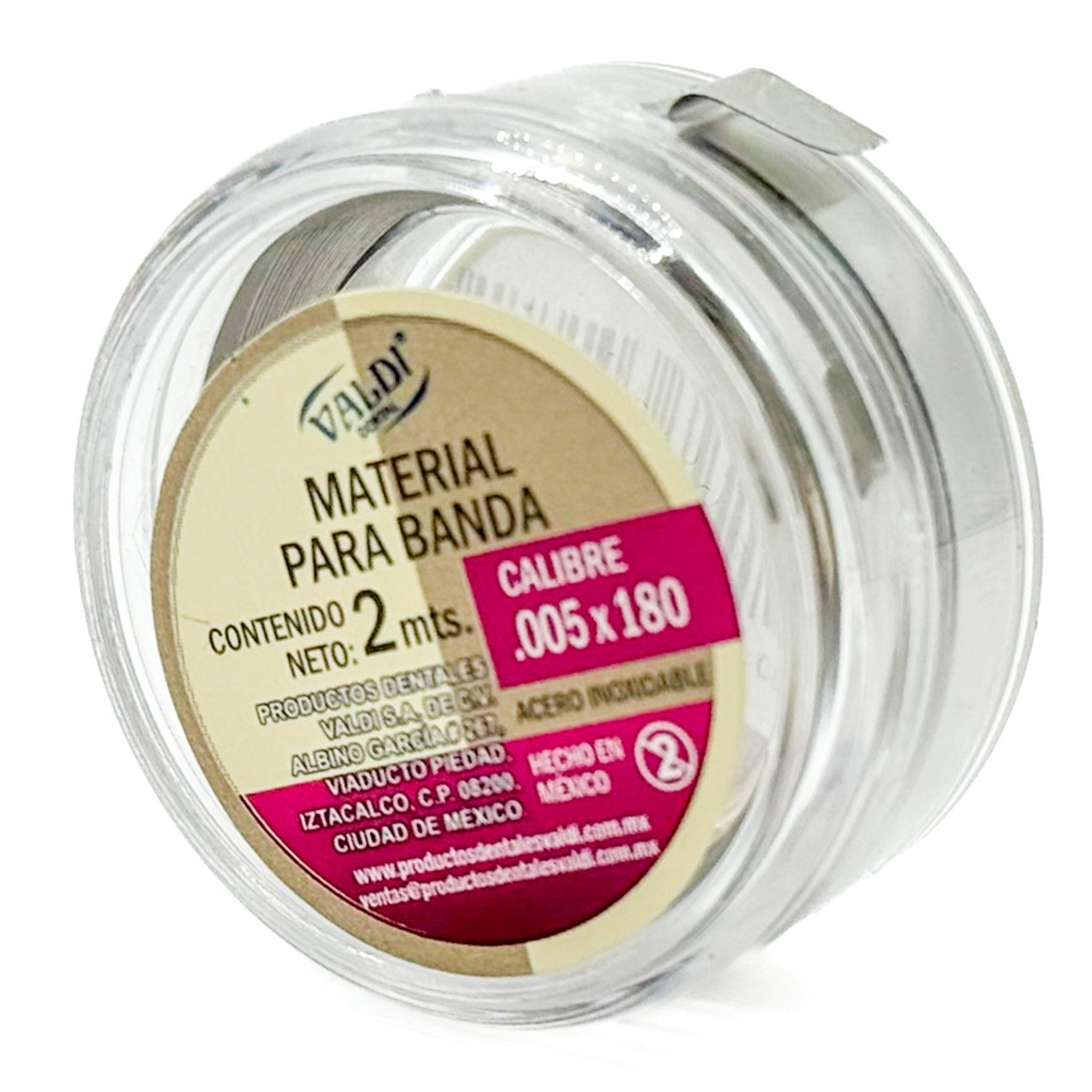 Material para banda .005x180 valdi