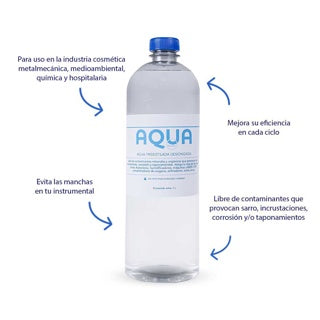 Aqua 1l - agua tridestilada desionizada