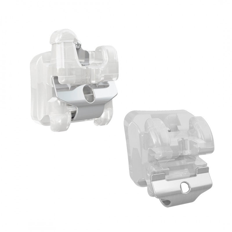 Brackets clear ceramico autoligado .022 jgo. roth
