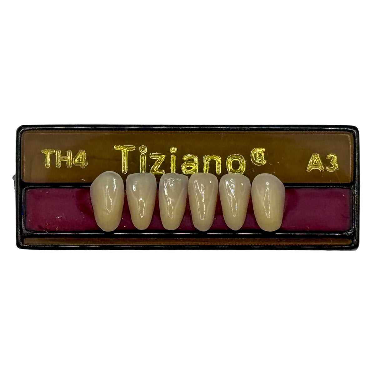 Dientes Tiziano inferior anterior