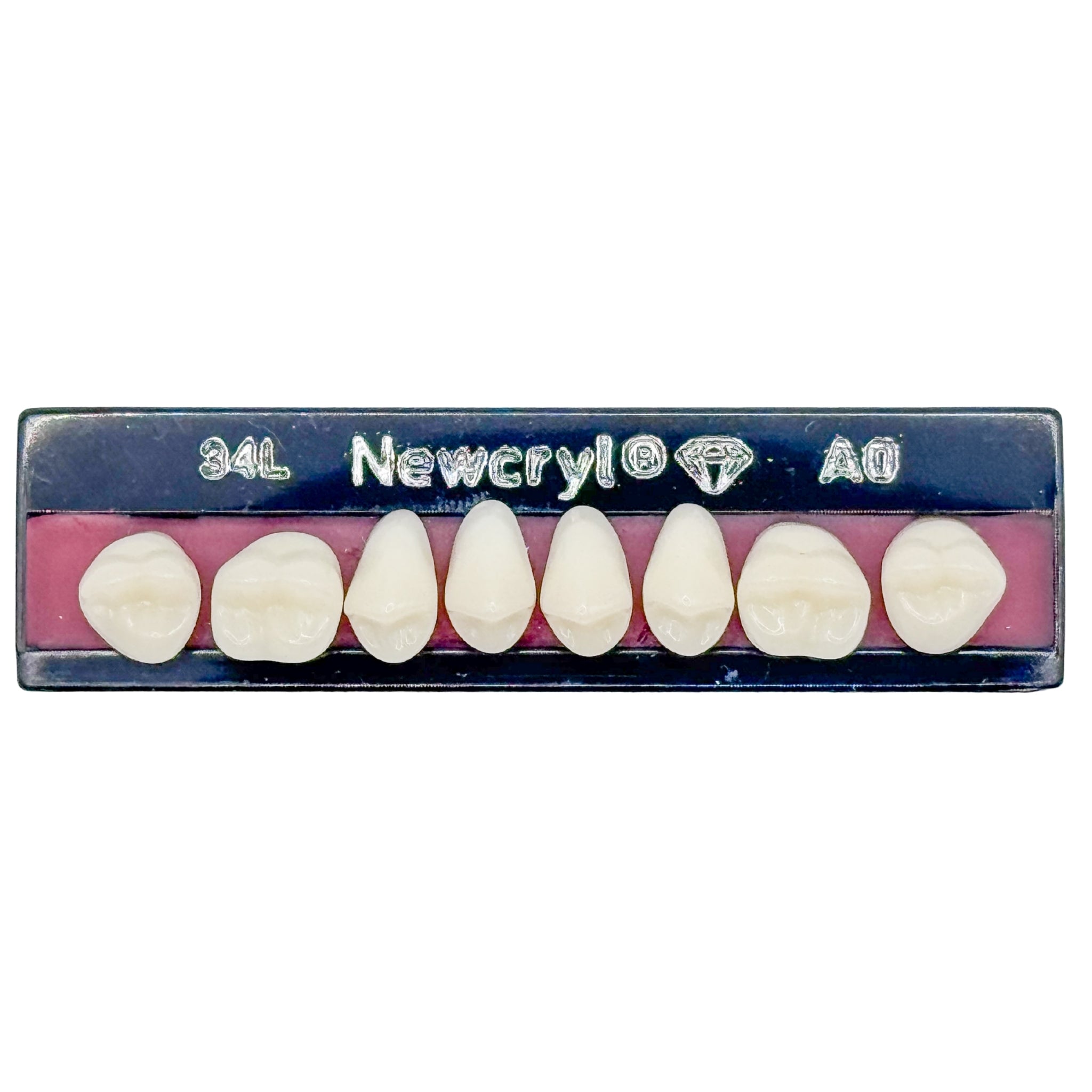 Dientes newcryl x 8 sp 34l col a0