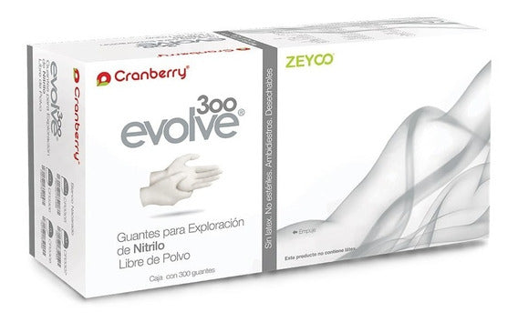 Evolve - guante nitrilo c/300