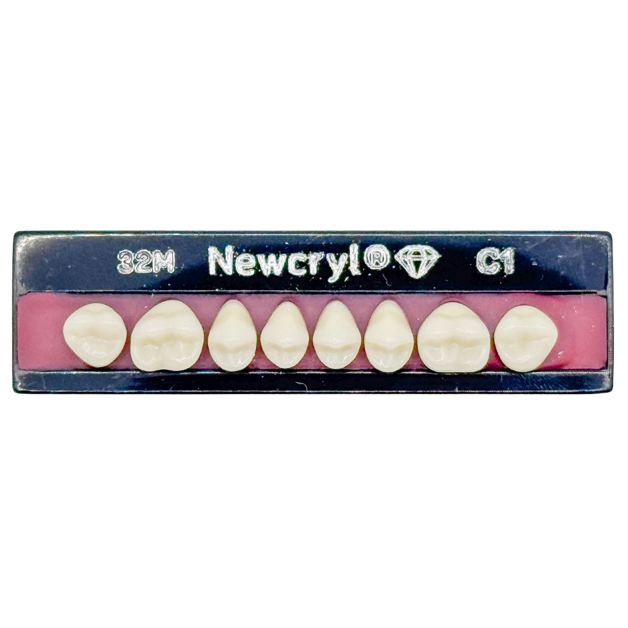 Dientes newcryl x 8 sp 32m col c1