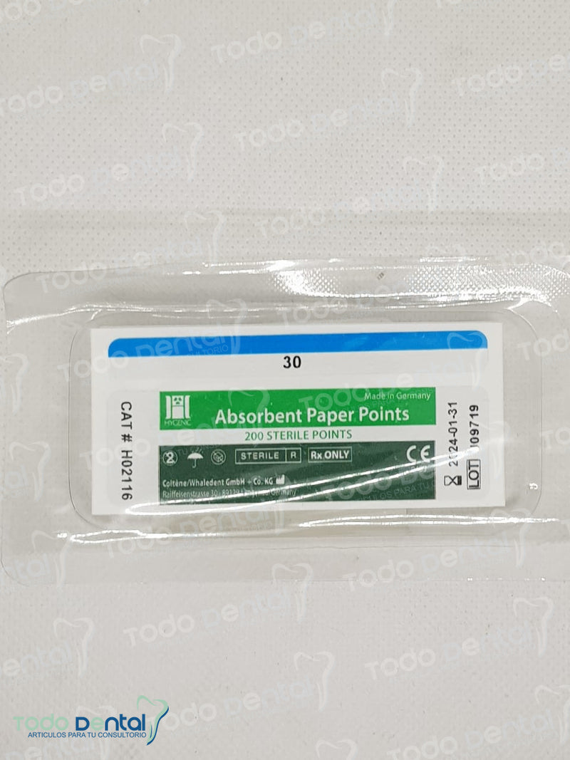 Puntas de papel Hygenic