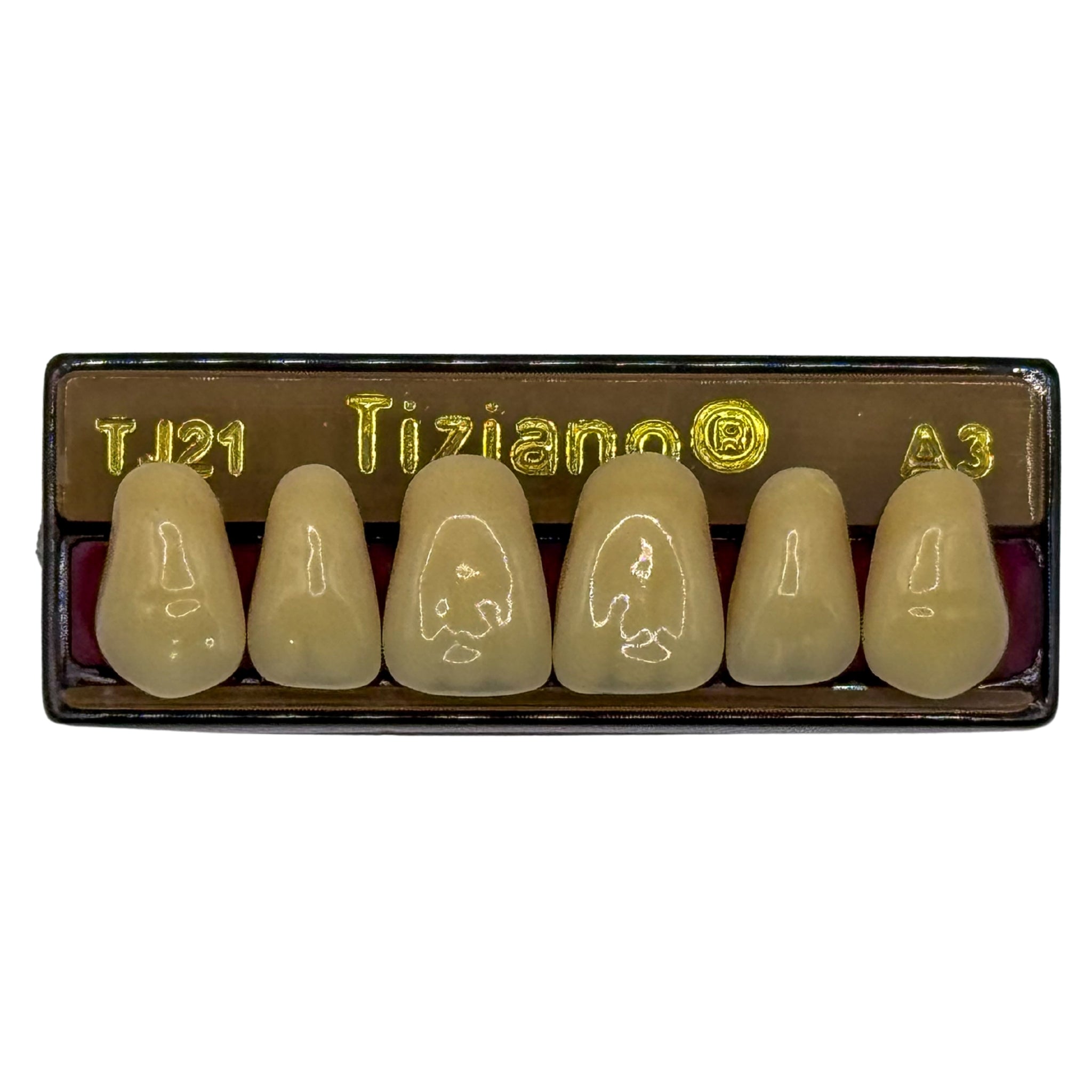 Dientes tiziano x 6 sa TJ21 col A3