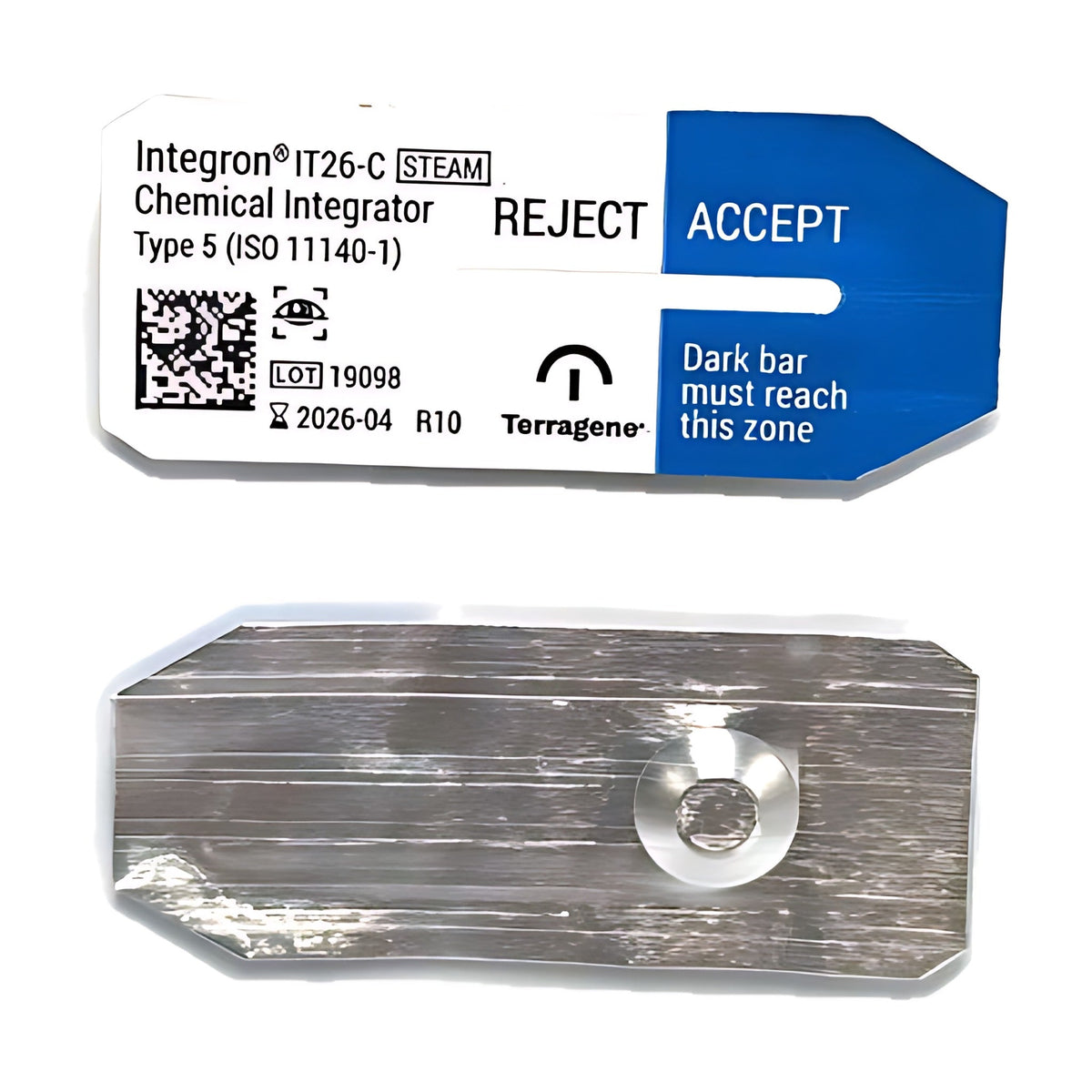 It26c - integrador de frente progresivo p/esterilizacion por vapor, c/1 pza steam