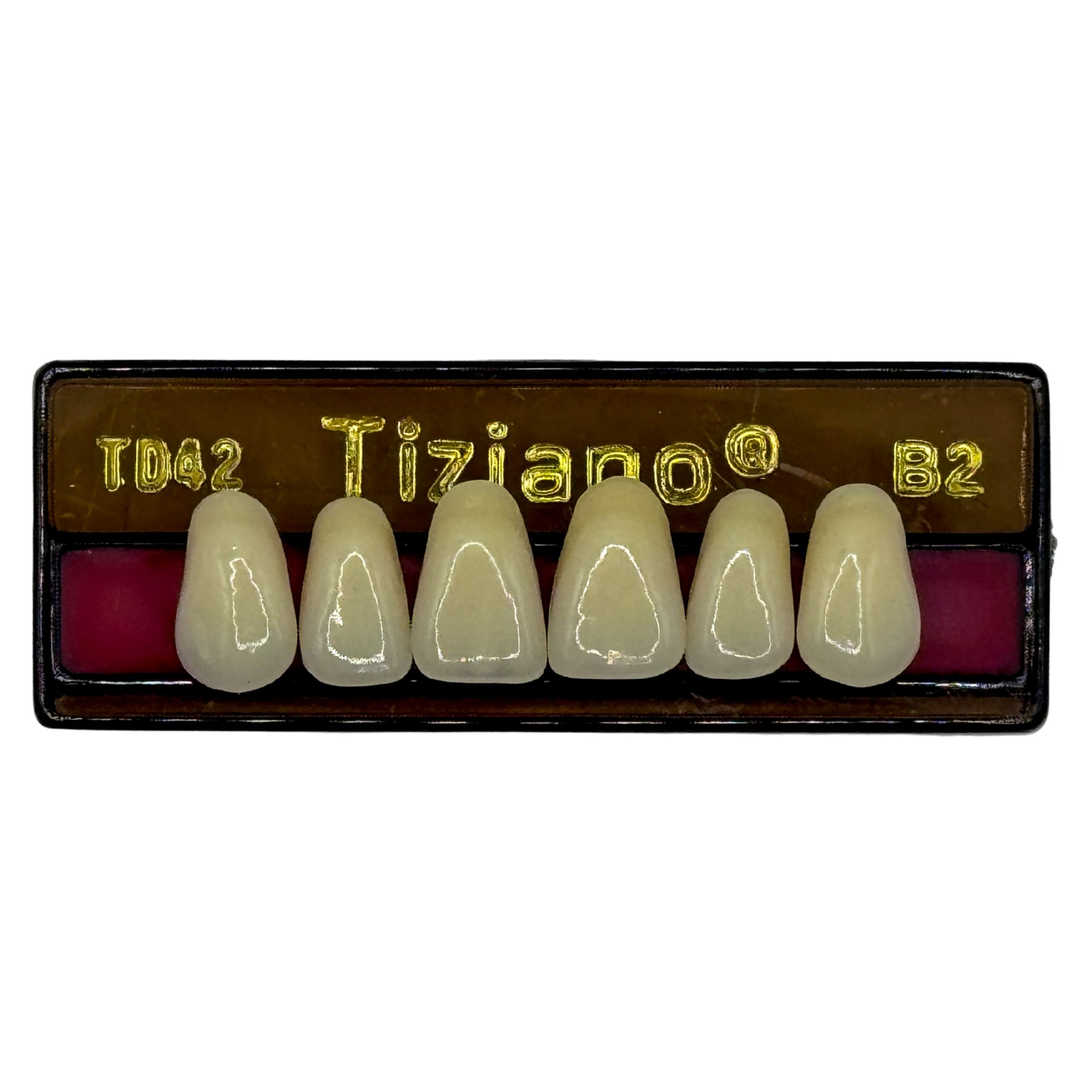 Dientes tiziano x 6 sa TD42 col B2