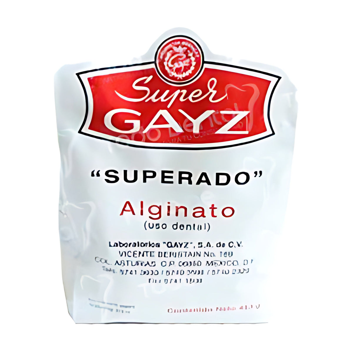 Gayz 453 grs alginato superado, sabor frutas, color rosa