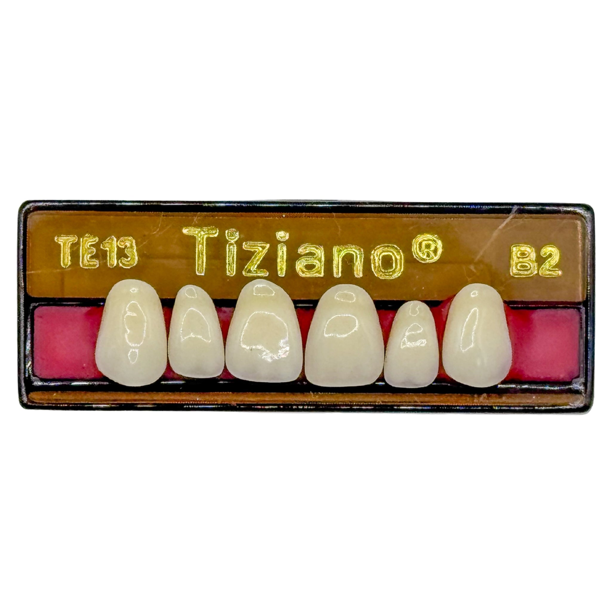 Dientes tiziano x 6 sa TE13 col B2
