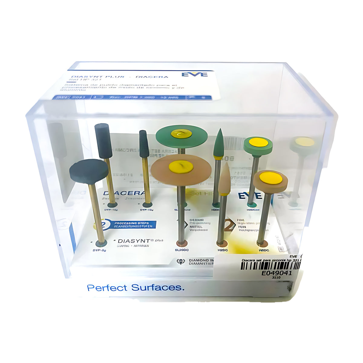 Diacera set para zirconia hp 321 c/9 pz p55l