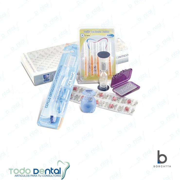 Kit de cepillado ortodontico
