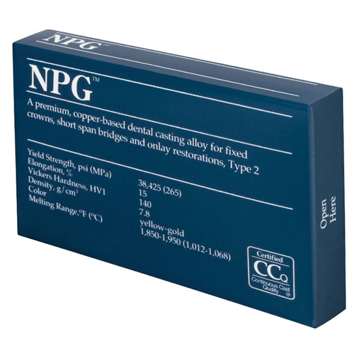 Metal NPG MDC Dental