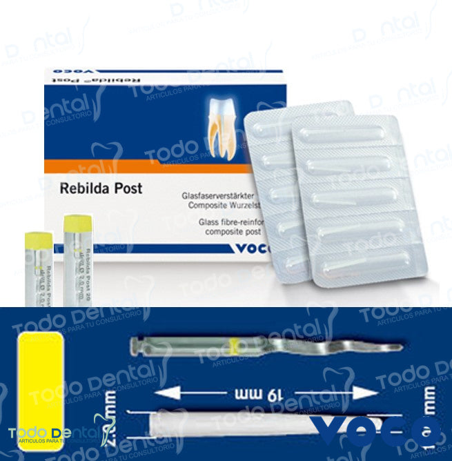 Rebilda post , poste 2.0 mm amarillo